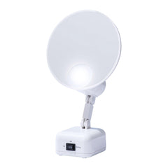 Miroir Floxite 15x avec lumière pour maquillage précis
