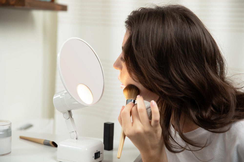 Miroir de bureau Floxite pour beauté et soins