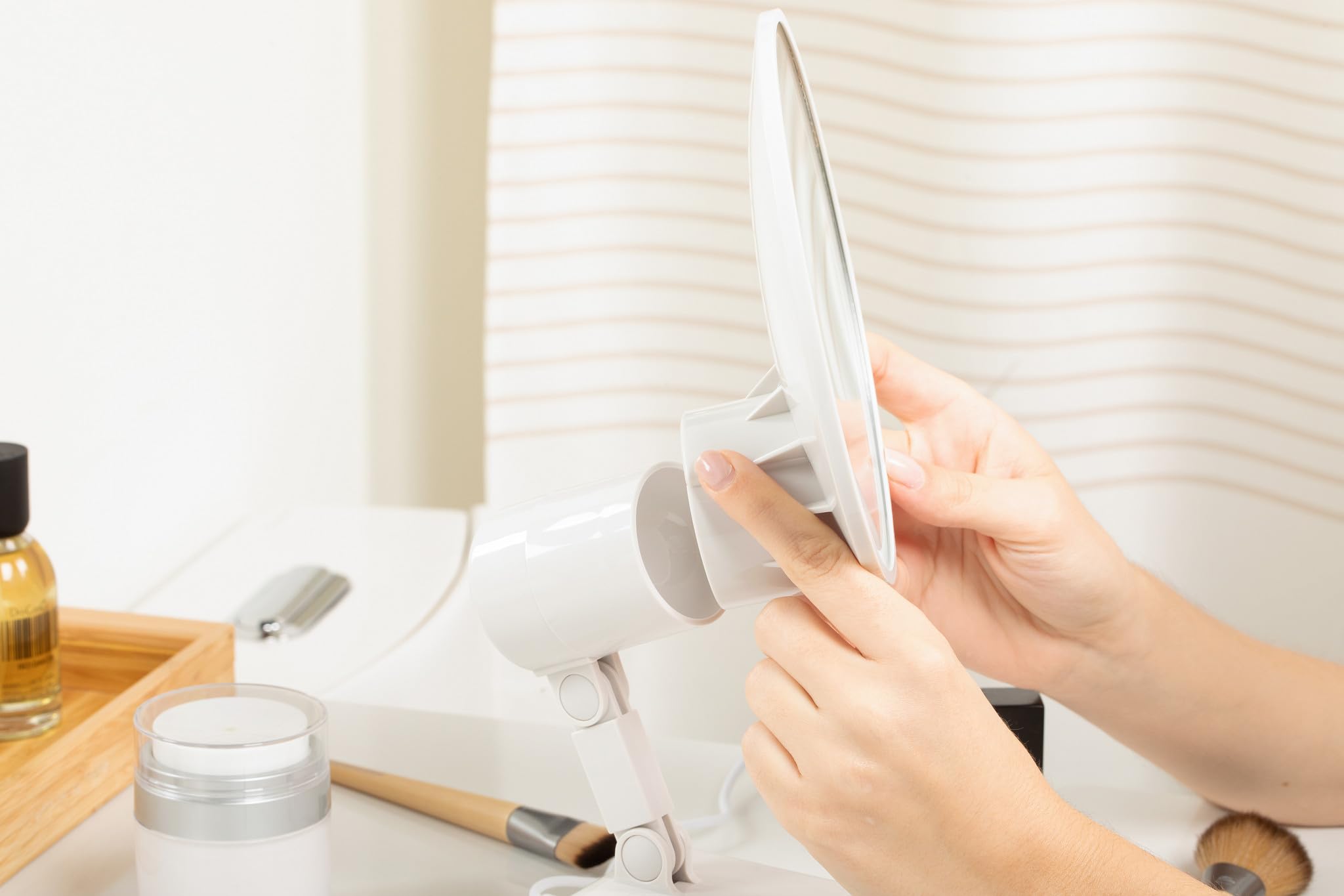 Miroir Floxite pliable et léger pour déplacements