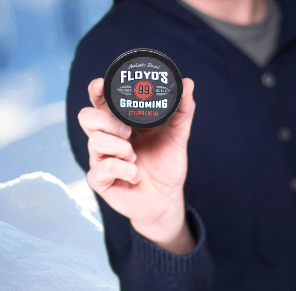 Floyd's Grooming Styling Cream – dompte les frisottis pour un fini lisse et soigné.
