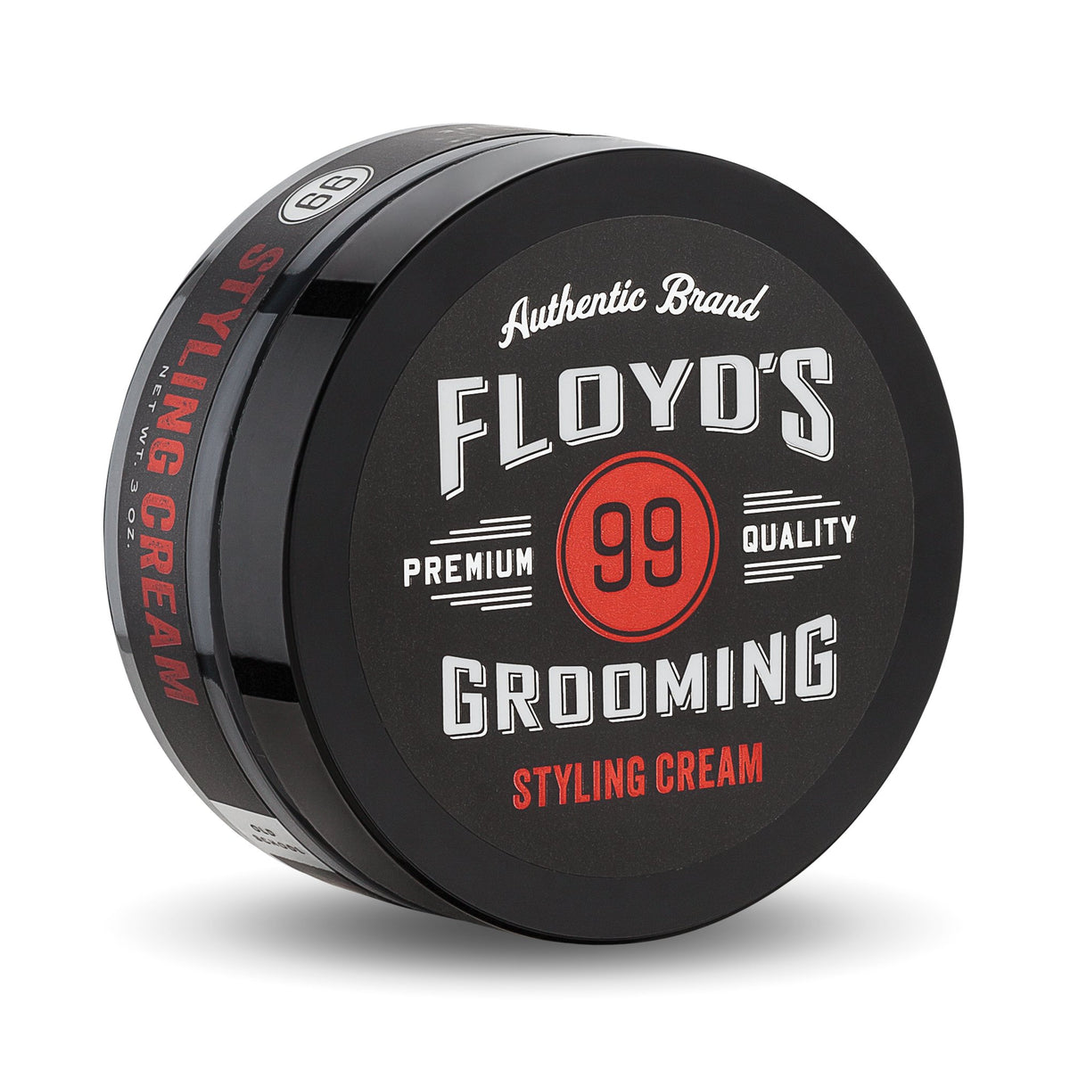 Floyd's Grooming Styling Cream offre une texture naturelle pour un look sans effort et contrôlé.