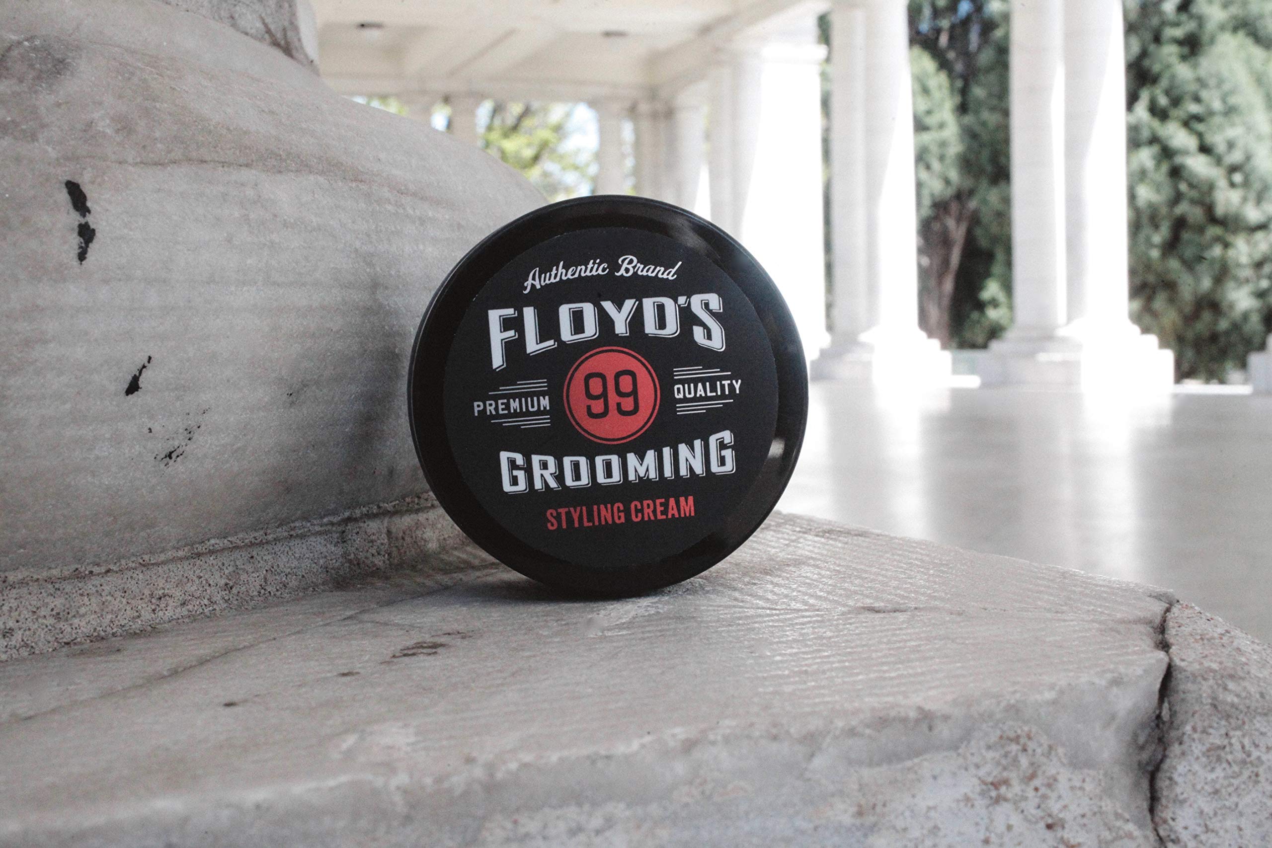 Floyd's Grooming Styling Cream – utilisation quotidienne avec texture légère et tenue durable.