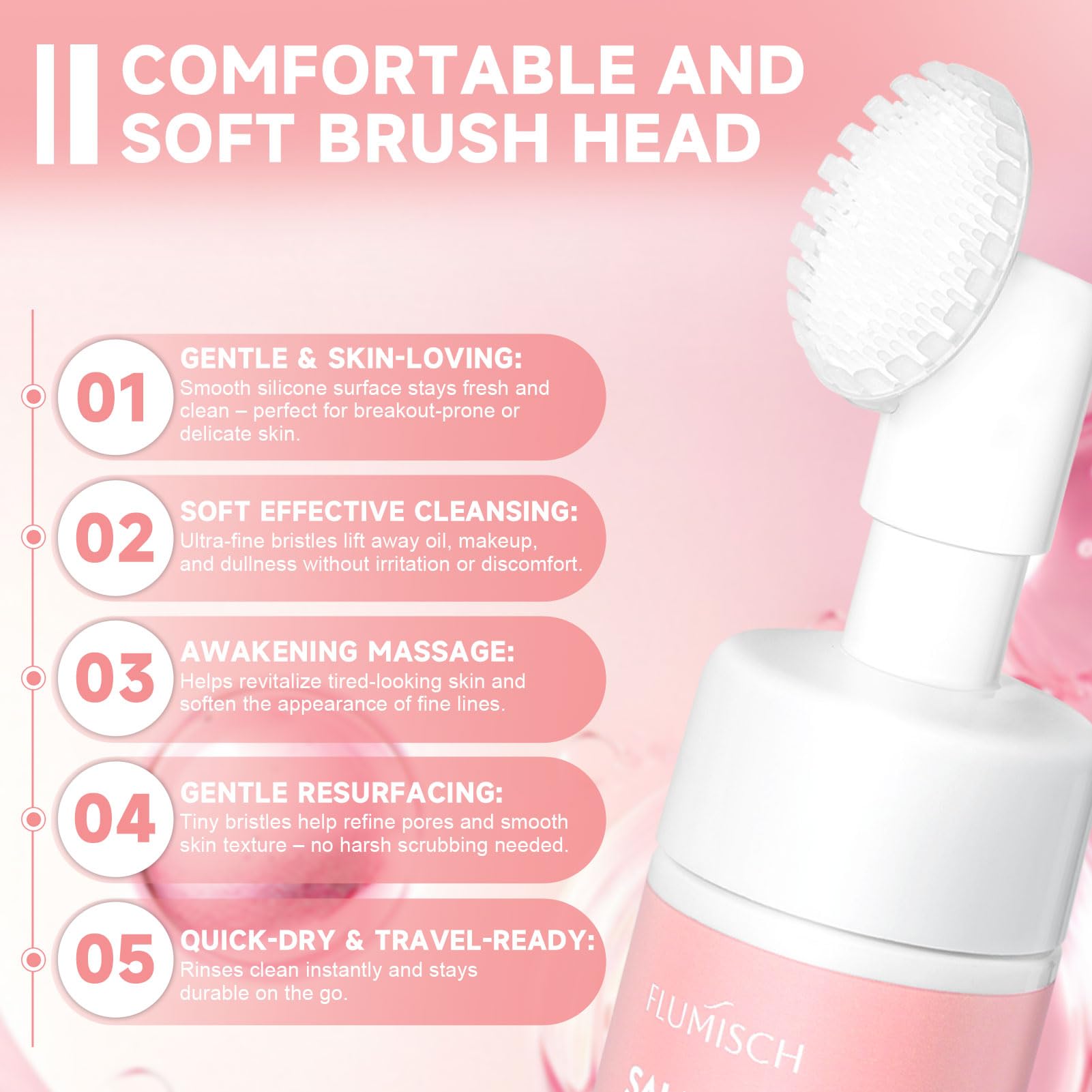 FluMisch sans parfum et sans sulfates pour confort cutané