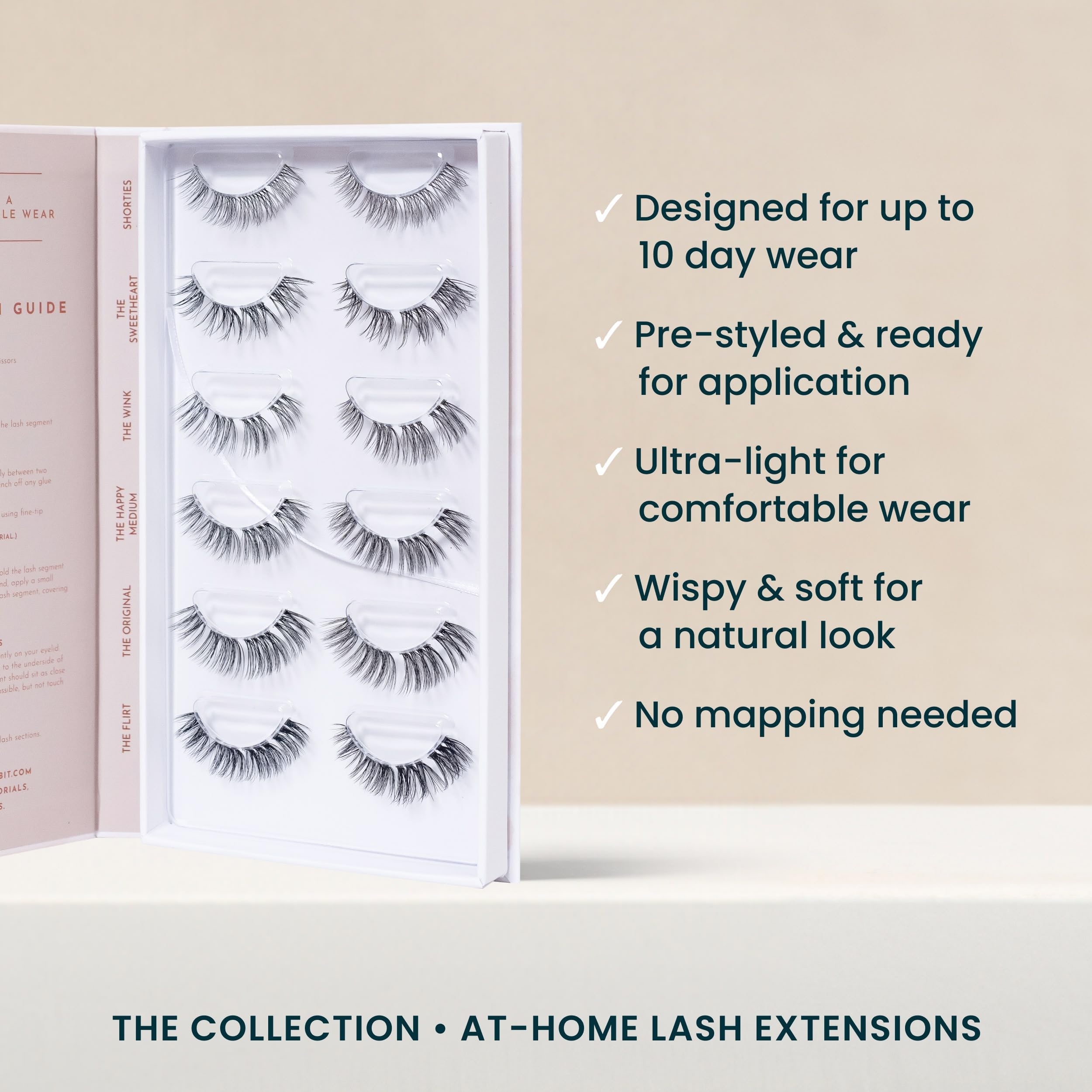 Cils FlutterHabit légers et confortables pour un port prolongé.