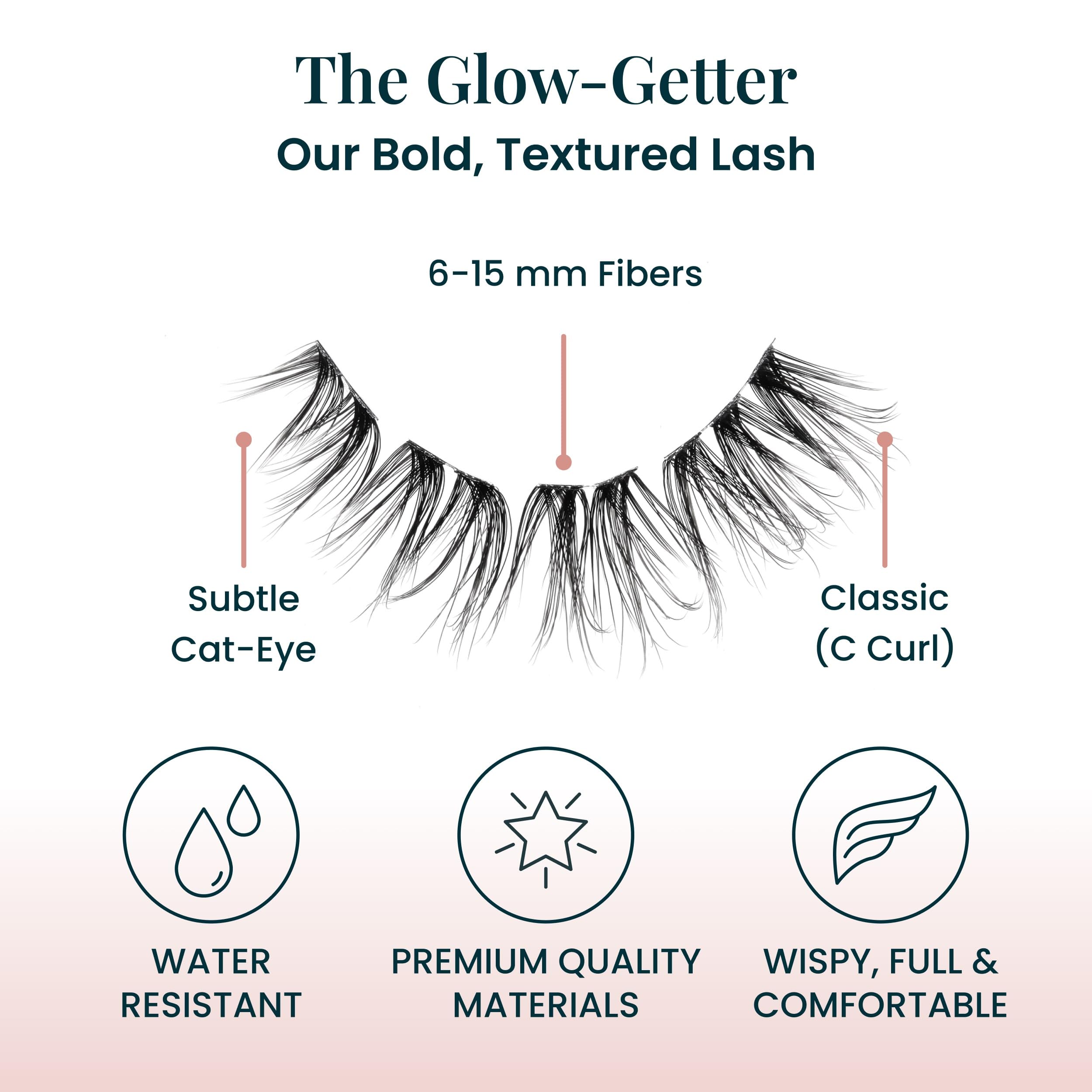 FlutterHabit Glow-Getter longueur réglable 6 à 15 mm pour varier l’effet