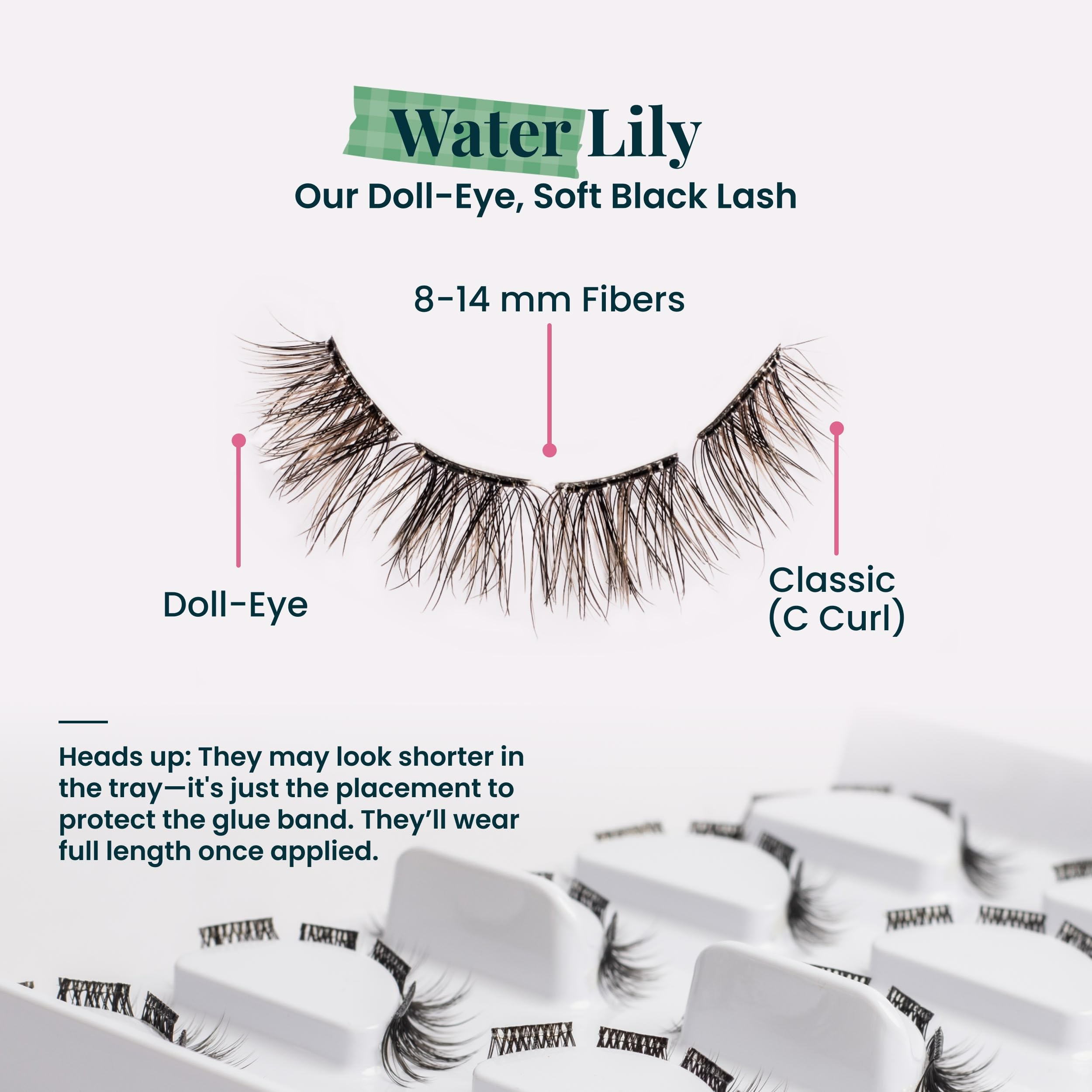 FlutterHabit look naturel sous-cils nenuphar pour un regard discret.