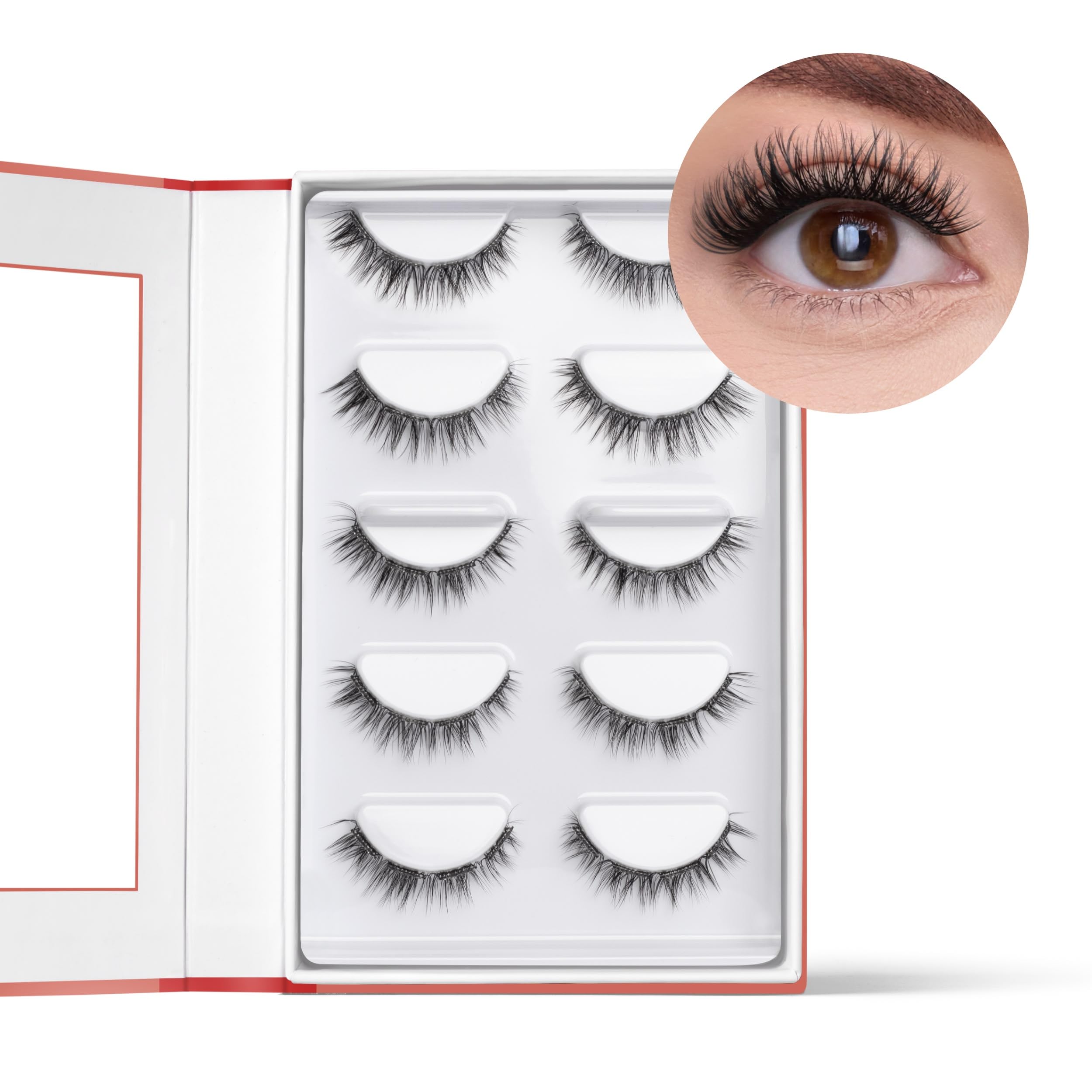 FlutterHabit Sticktionary Sweetheart Underlash application sans colle, rapide et simple.