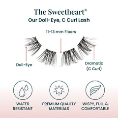 FlutterHabit Sweetheart Cils – base naturelle pour un regard discret et confortable.