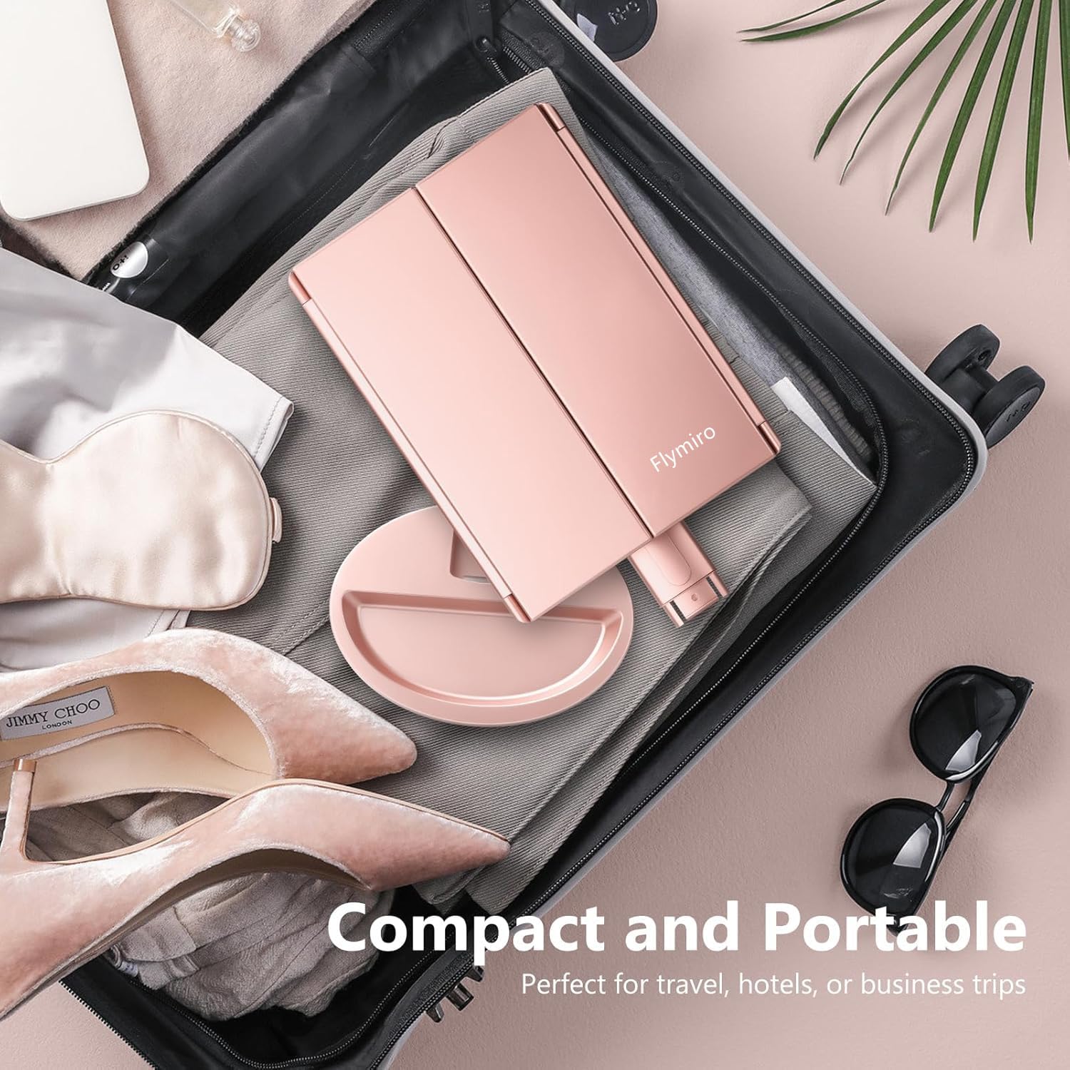 Flymiro alimentation par port micro USB ou piles AAA pour mobilité.