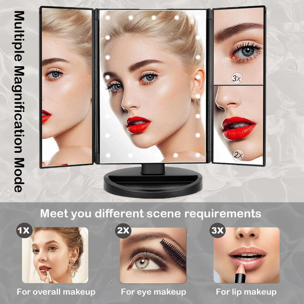 Flymiro Miroir grossissements 3x-2x pour détails précis