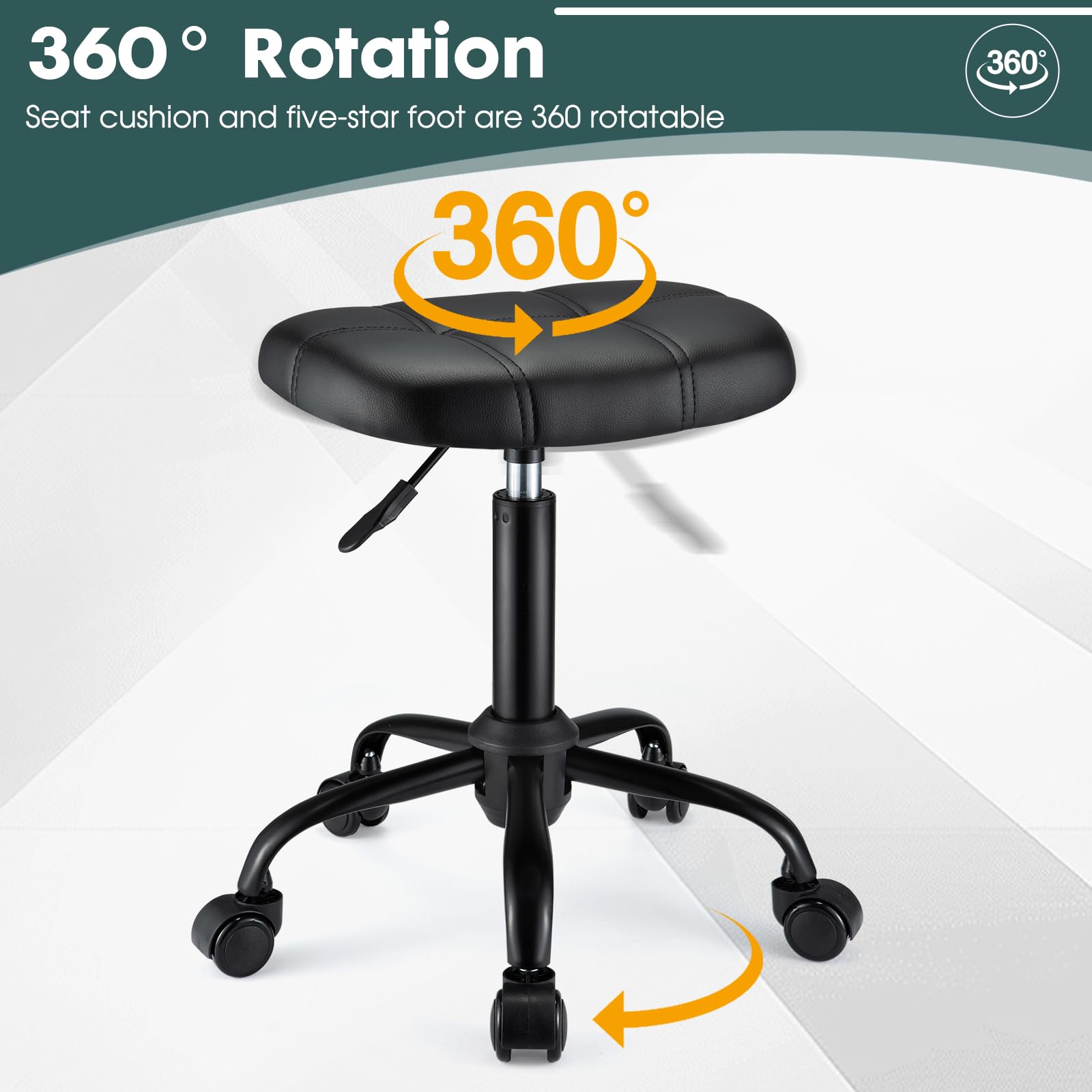 Assise en cuir PU FNZIR, confort durable et entretien facile.