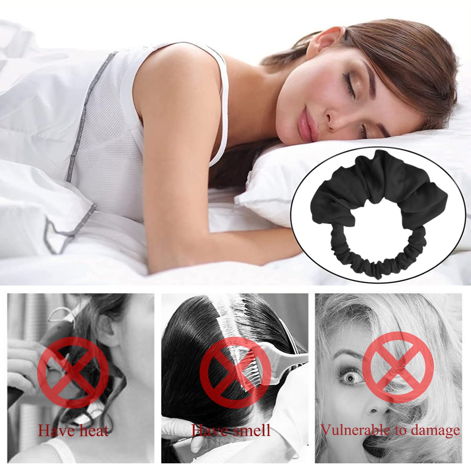 Foaryoer application rapide noir: pose facile avant le coucher.