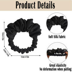 Foaryoer rouleaux nuit cheveux long noir: boucles en douceur au réveil.