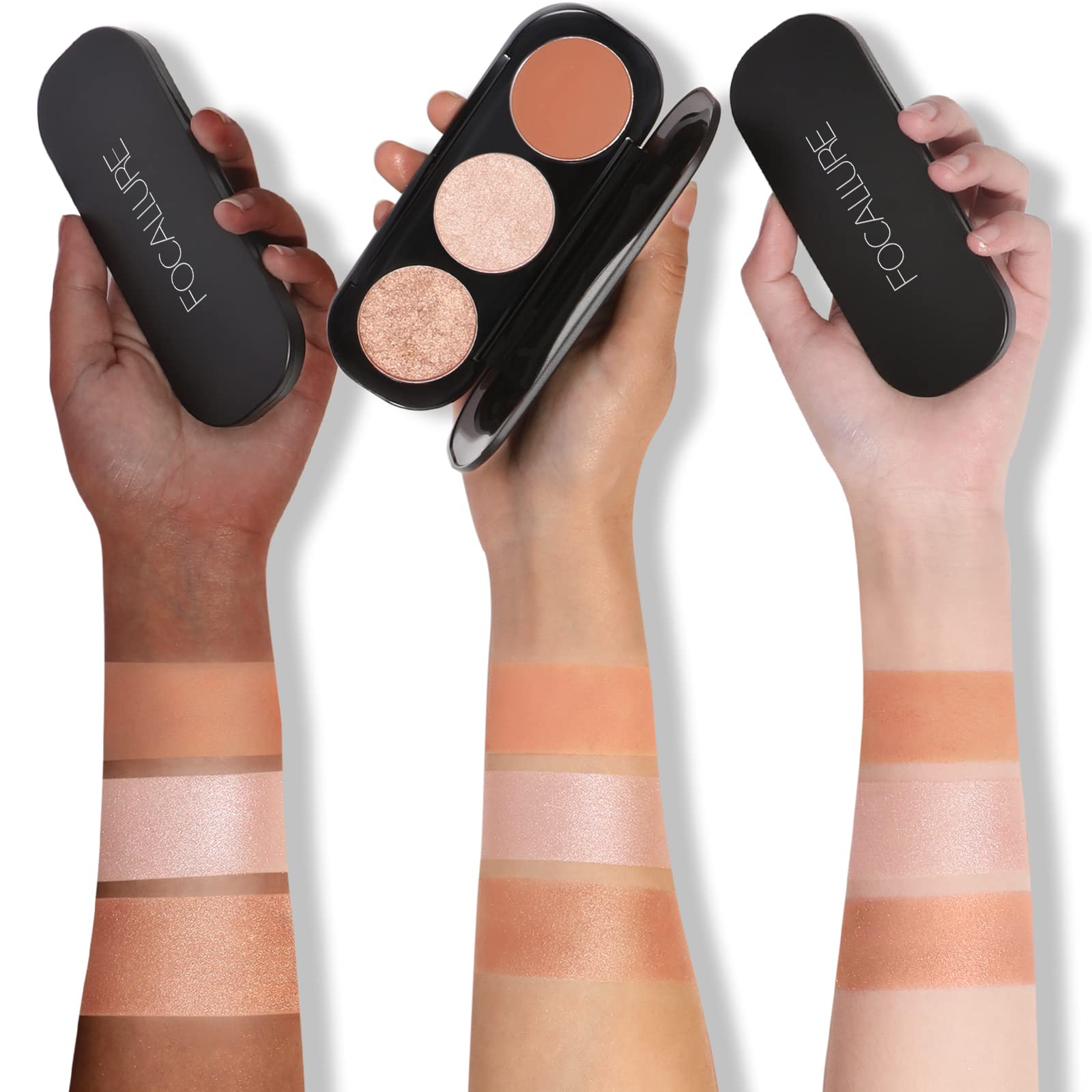 FOCALLURE application douce et rapide pour un teint homogène.
