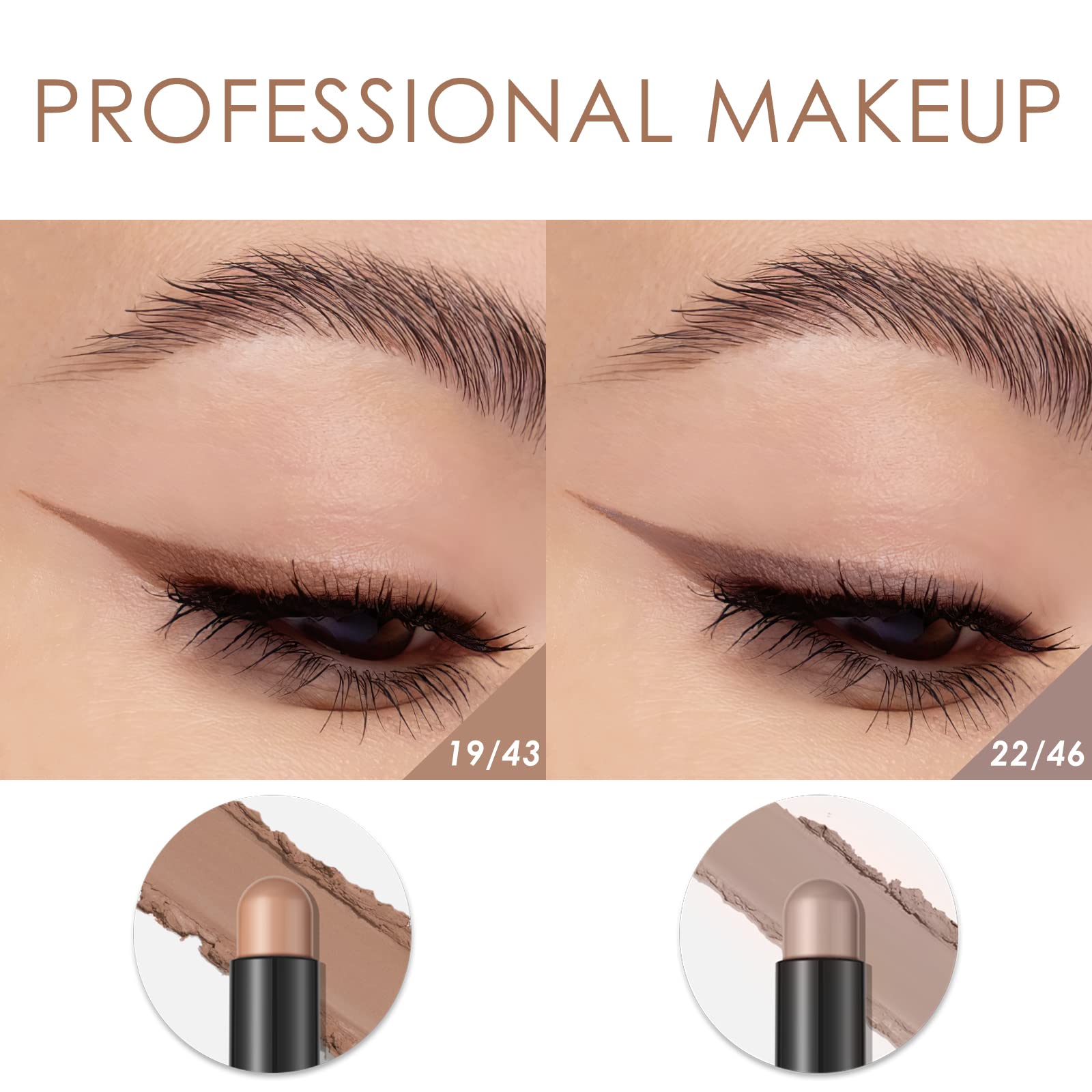 FOCALLURE applications rapides pour yeux, maquillage du jour et du soir