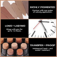 FOCALLURE contour-frontale apporte dimension naturelle au sommet du visage.