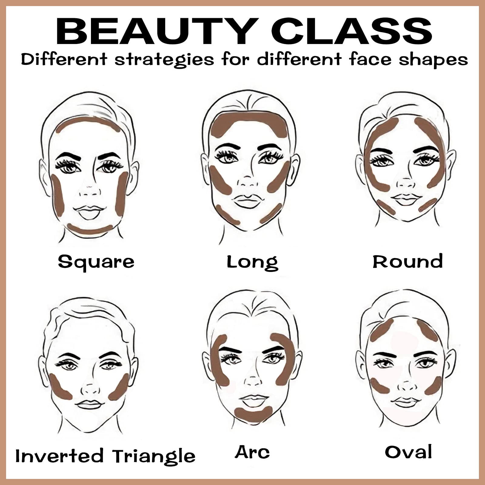 FOCALLURE contour-ligne-cheveux épouse la ligne capillaire pour un fini fluide.