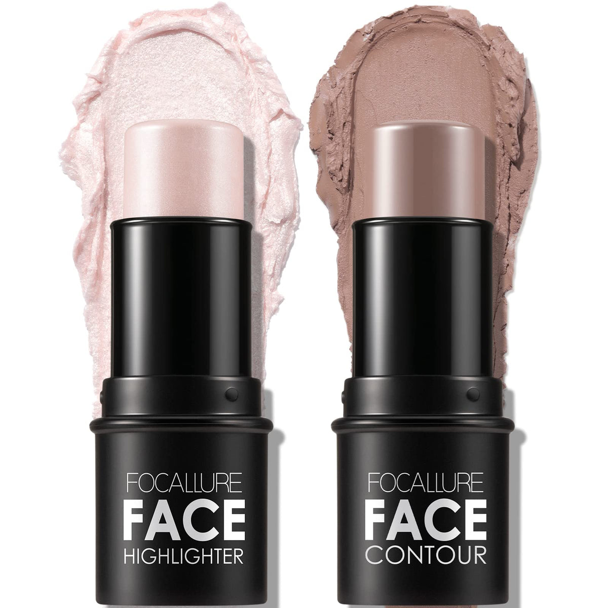 FOCALLURE contour-stick-application shows easy sculpting for natural contour