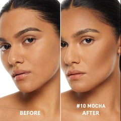 Teinte moka du bâton contour, échantillon pour tester la couleur.