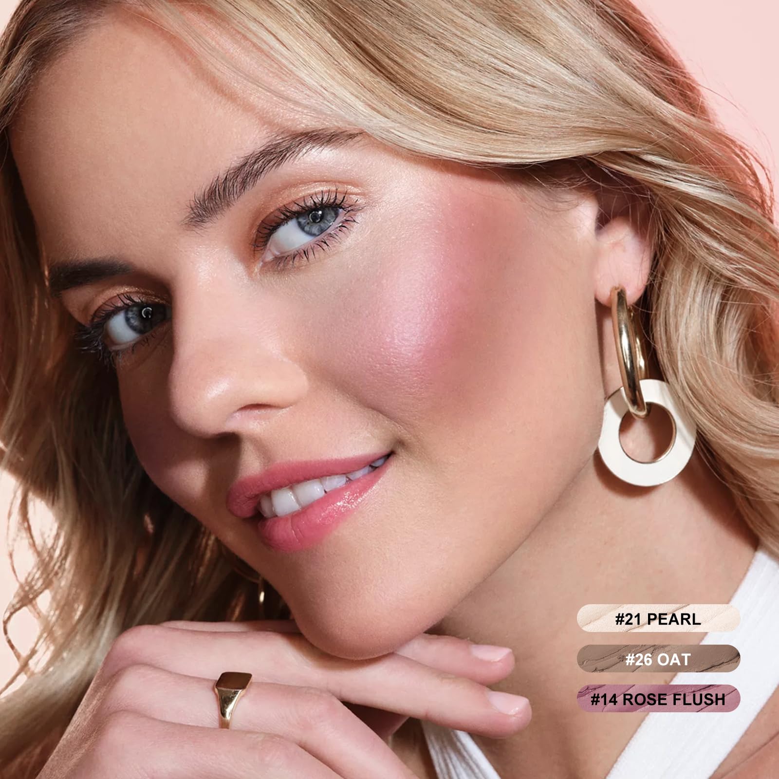 FOCALLURE creme contour bronze-lumineux, réchauffe le teint avec éclat discret.