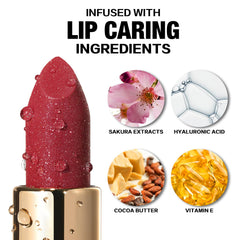 FOCALLURE Glisten Opal Shine pigmentation élevée, rendu riche et couvrant.