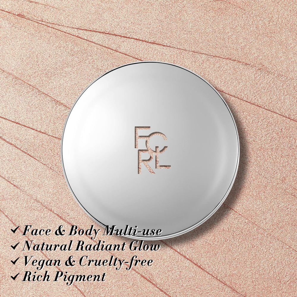 FOCALLURE enlumineur guide l’utilisation sur le visage pour un glow précis.