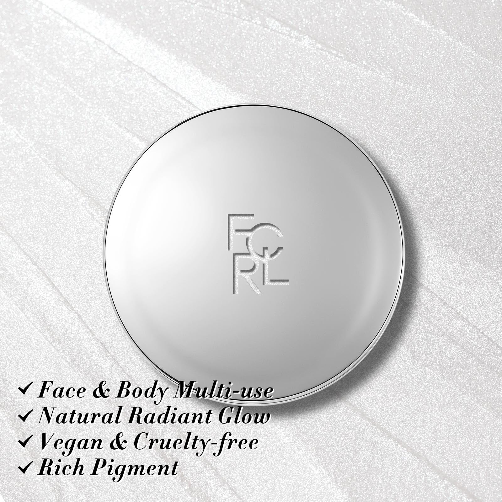 FOCALLURE Highlighter longue tenue, éclat durable tout au long de la journée.