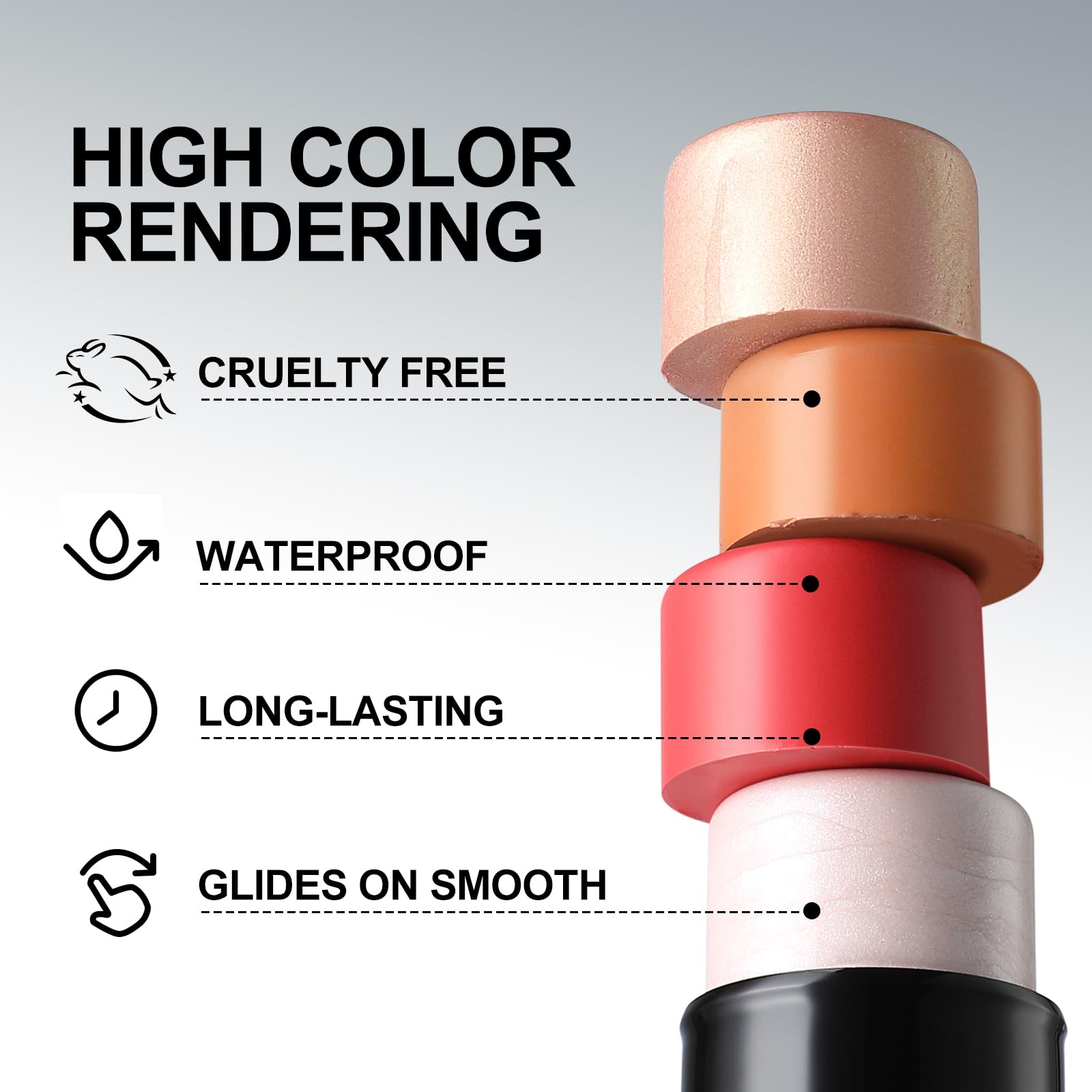 FOCALLURE packaging compact pratique, idéal pour les retouches en déplacement.