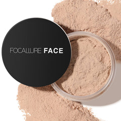 FOCALLURE poudre translucide compacte: fini naturel et contrôle de la brillance.
