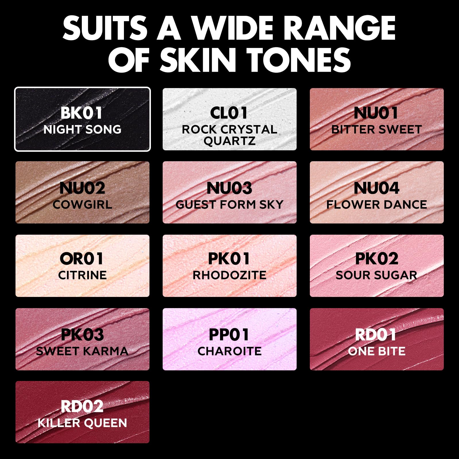 FOCALLURE rouge à lèvres longue tenue avec pigments riches pour couleur durable