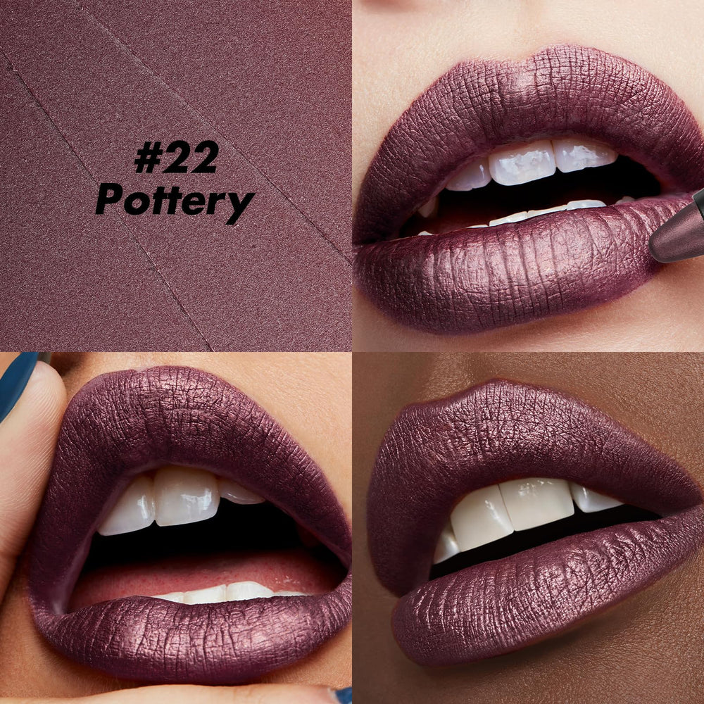 FOCALLURE Rouge à lèvres Ultra Chic Poterie: enrichi en vitamine E.