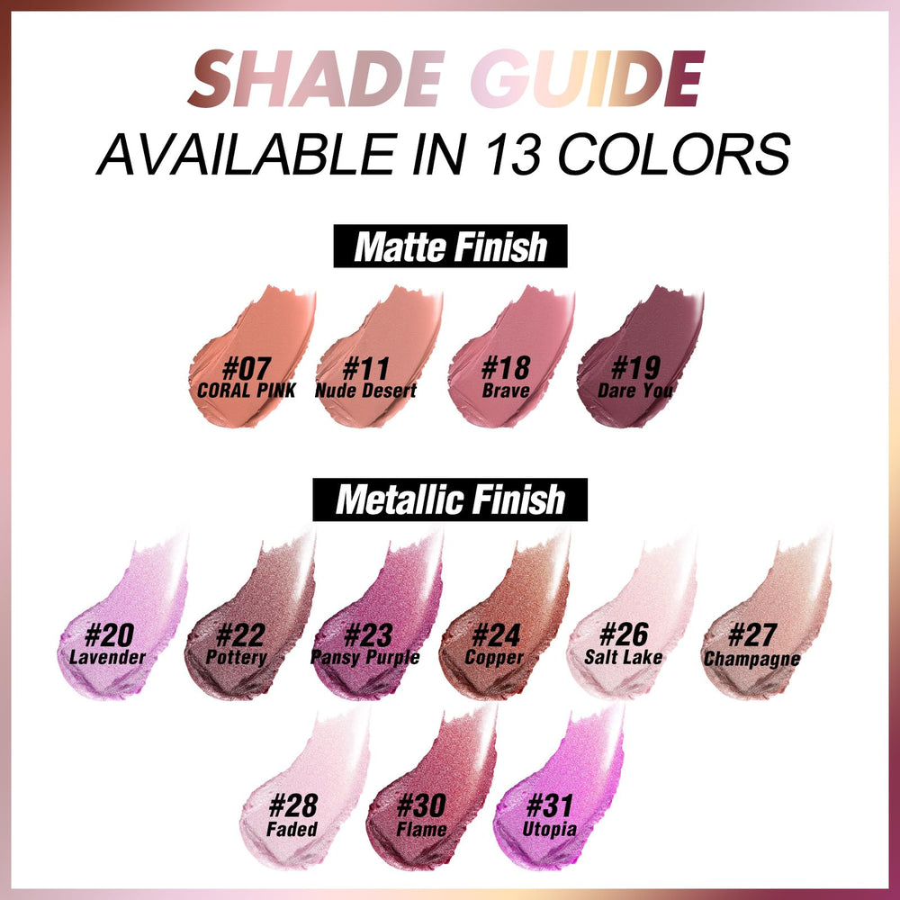 FOCALLURE Ultra Chic rouge à lèvres, couleur sur les lèvres pour un effet soigné.