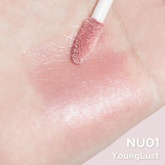 FOCALLURE rouge liquide metallique anti-trace sur gobelet, sans bavures lors du café.