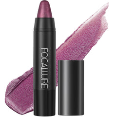 FOCALLURE Rouge Ultra Chic teinte 23 Pansy Violet, couleur éclatante et longue tenue.