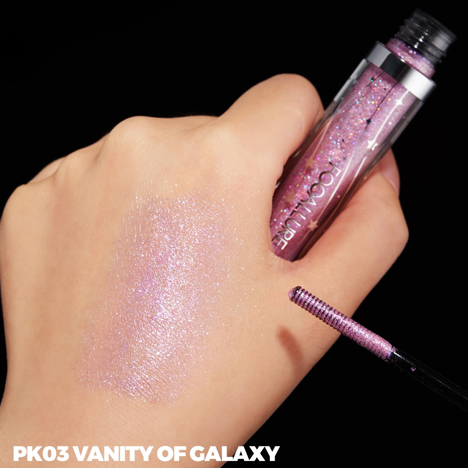 FOCALLURE Star Drifter : application élégante pour cils longs et courbés.