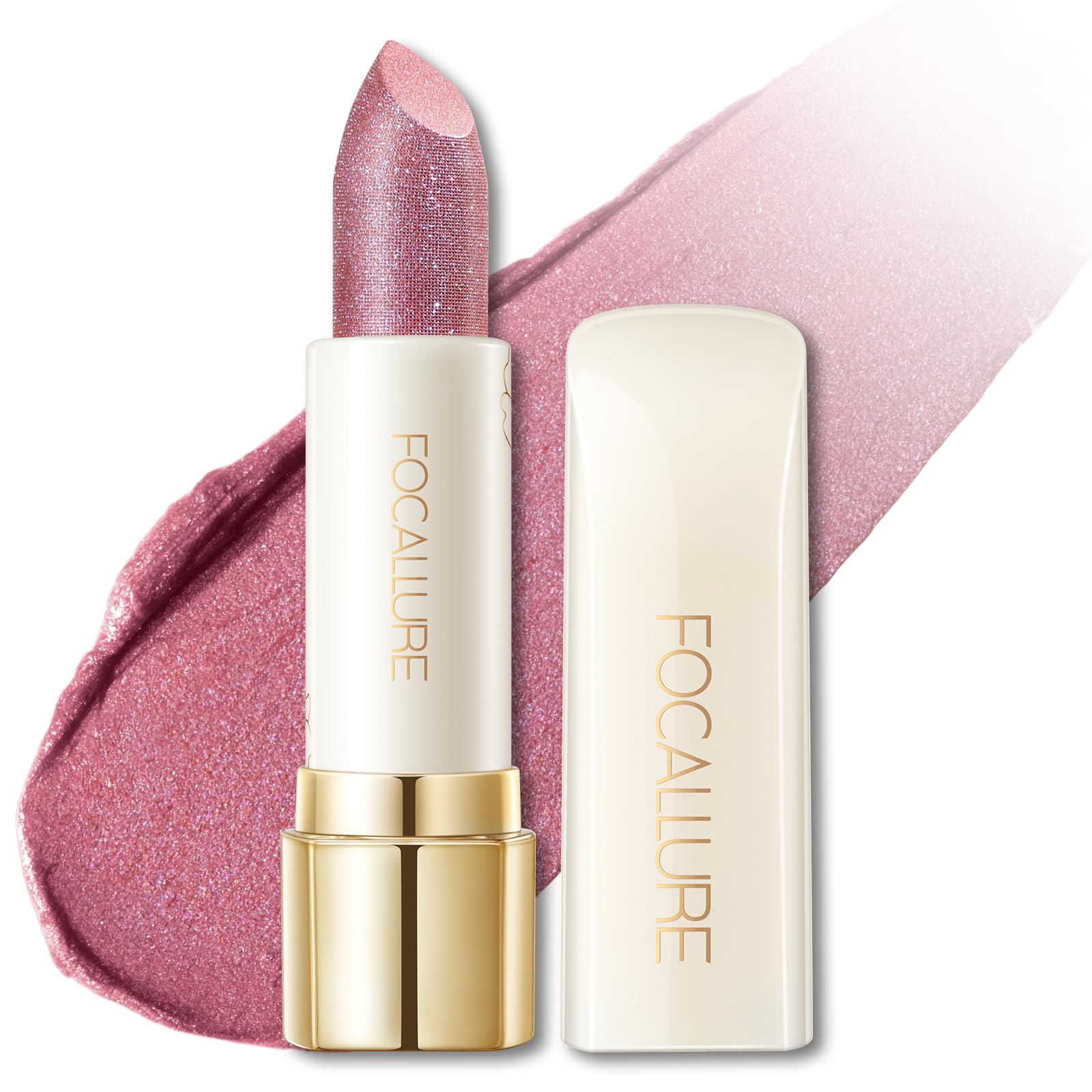 FOCALLURE Sweet Karma rouge à lèvres fini nacré brillant pour lèvres lumineuses