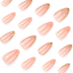 Foccna coffret de 24 faux ongles pour changement rapide.