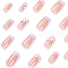 Ensemble Foccna 24 extensions ongles, prêt à porter.