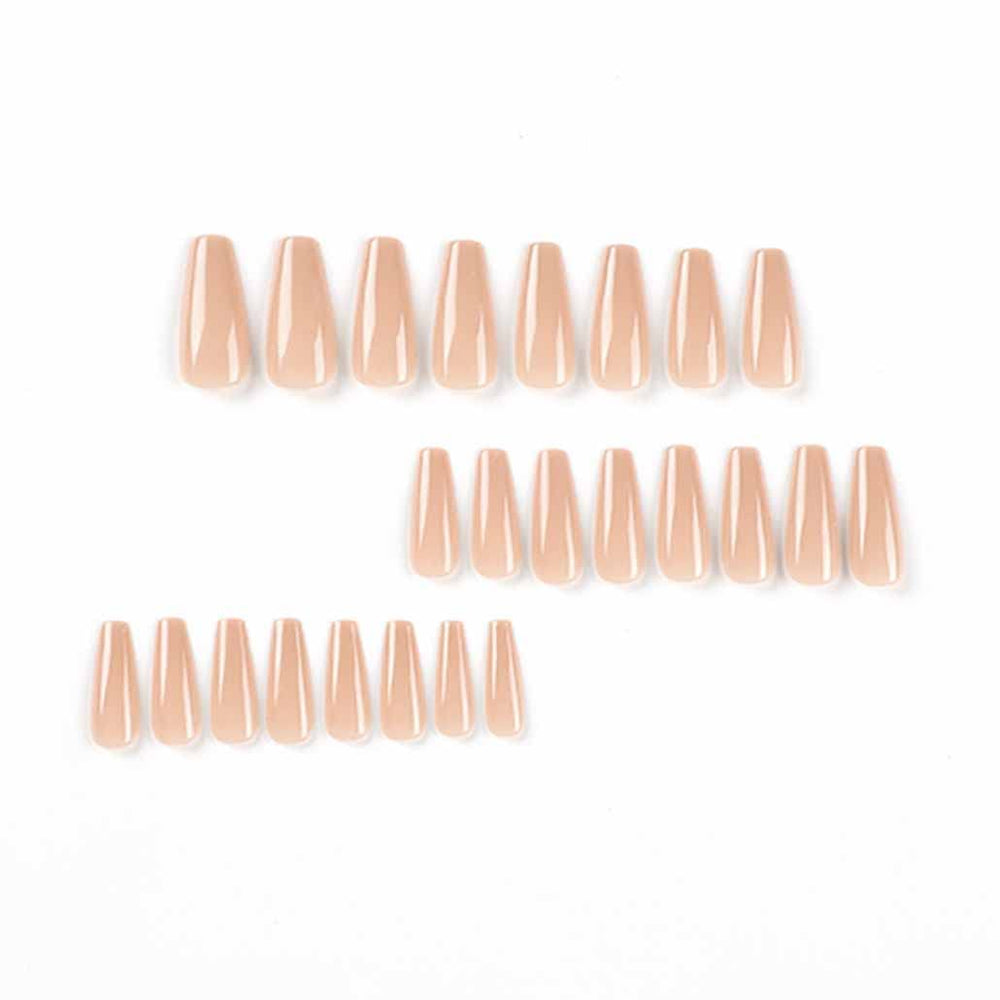 Ensemble Foccna 24 ongles à poser pour une manucure rapide.