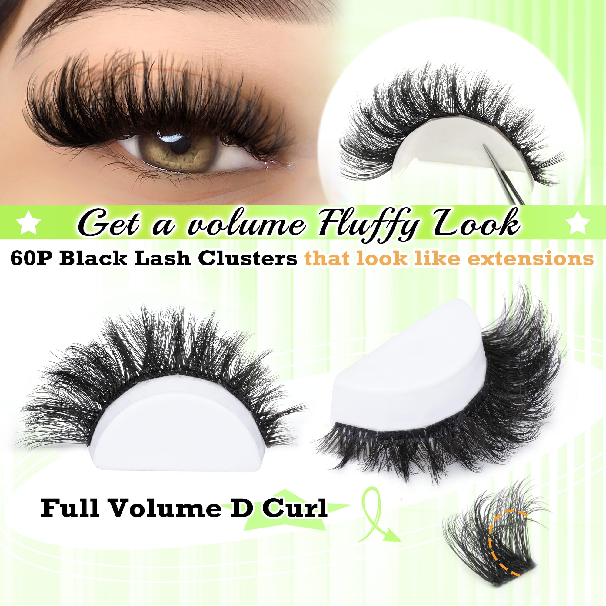 Pinceau-applicateur Focipeysa pour une application précise des cils.