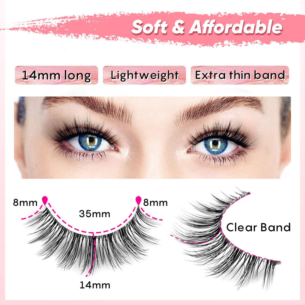 Application facile des cils Focipeysa pour une pose rapide.