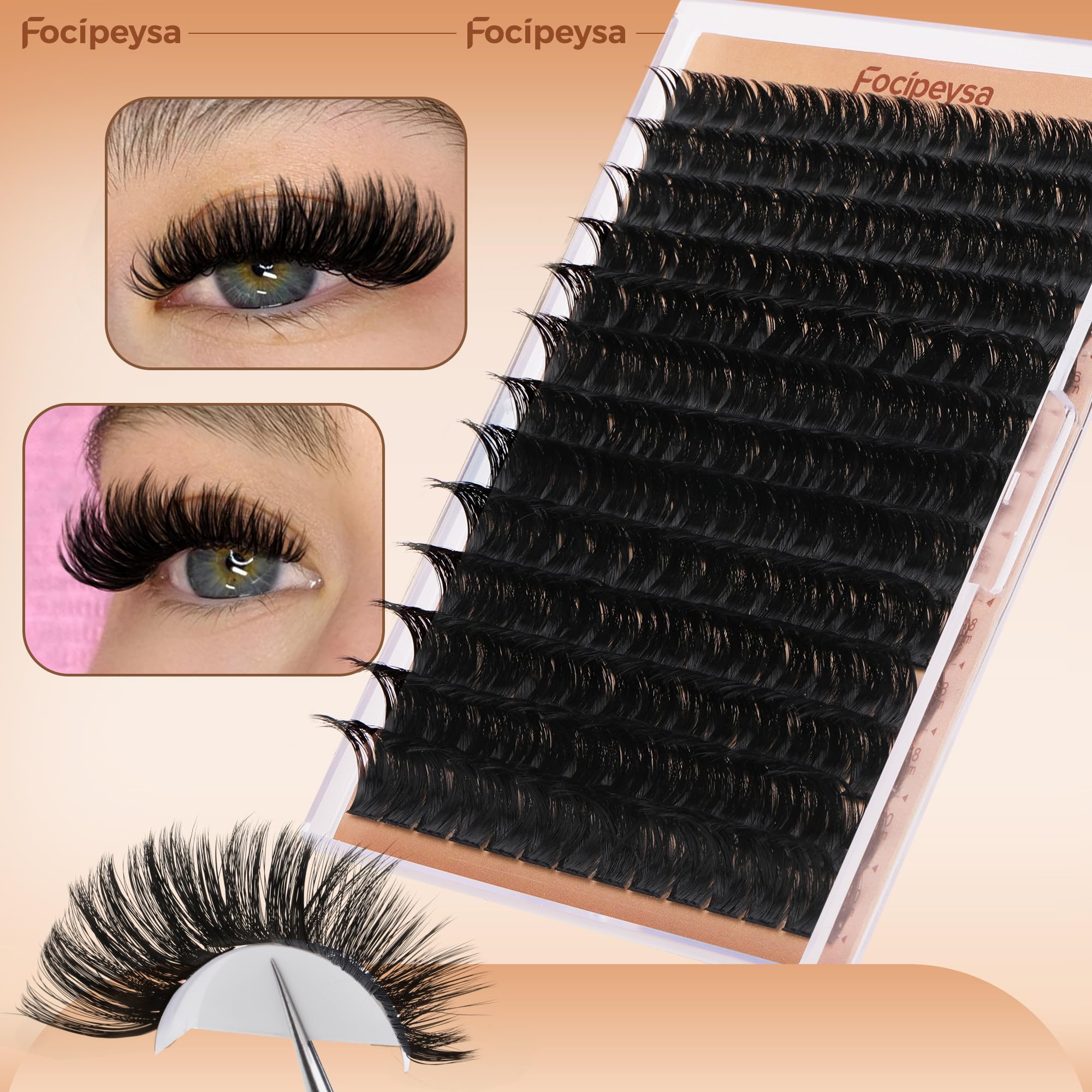Focipeysa – bande flexible D-Curl pour un ajustement confortable