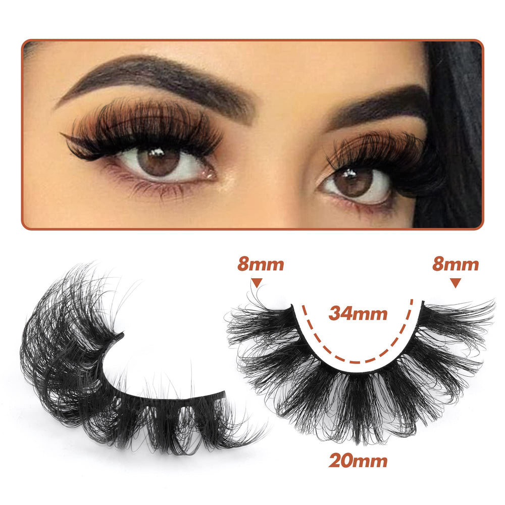 Bande ultra-fin 0,06 mm des cils Focipeysa pour un port confortable.