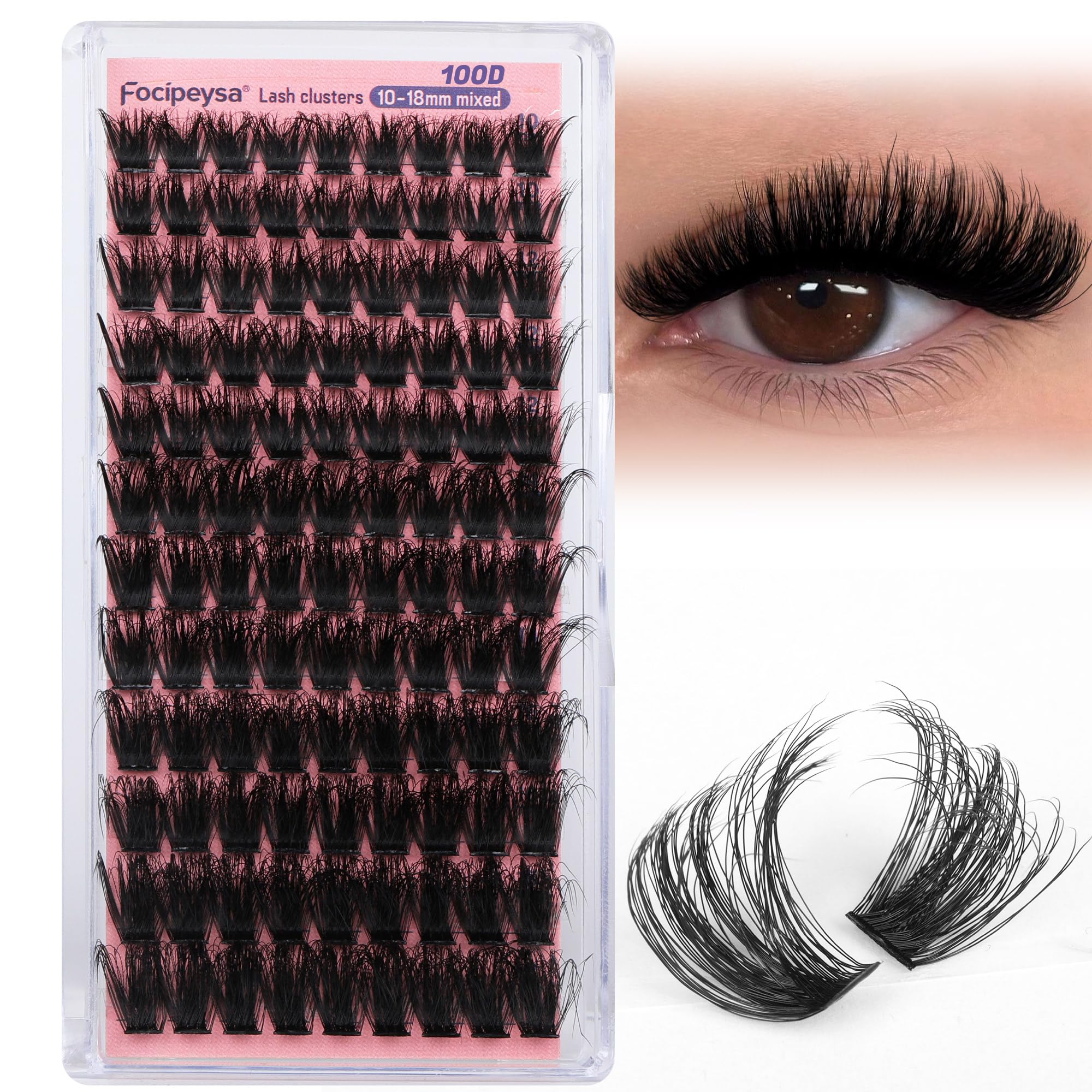Focipeysa beauté yeux naturel volume subtil