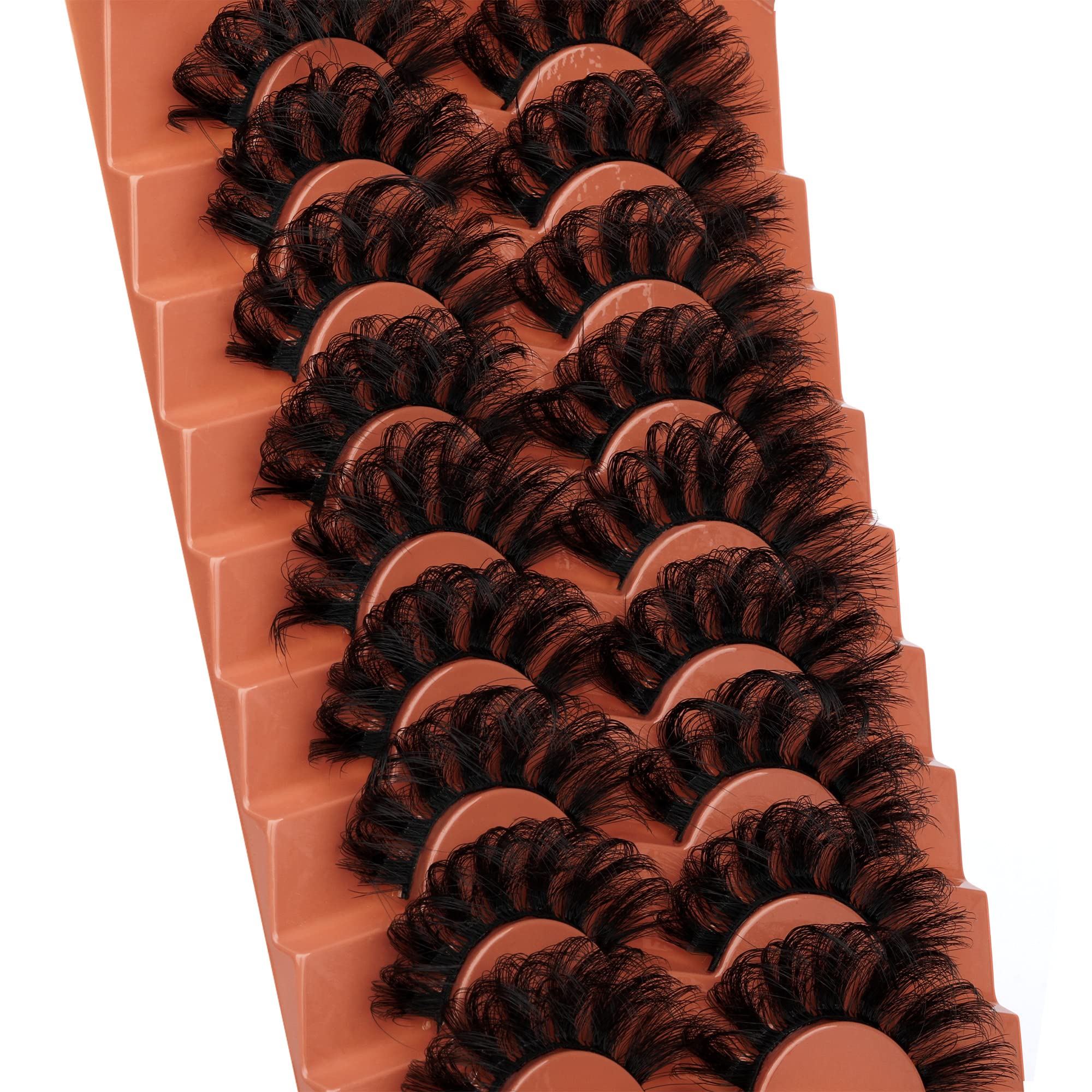Cils Focipeysa 8D multi-couches – volume riche et regard profond.