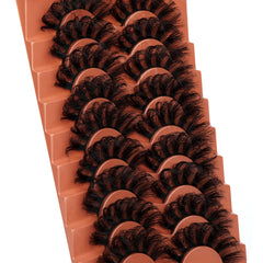 Cils Focipeysa 8D multi-couches – volume riche et regard profond.