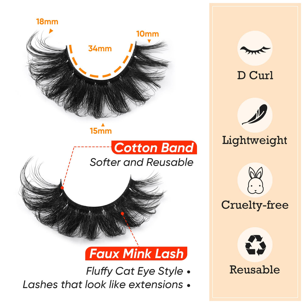 Focipeysa cils-durable-et-reutilisables conçus pour plusieurs portés.