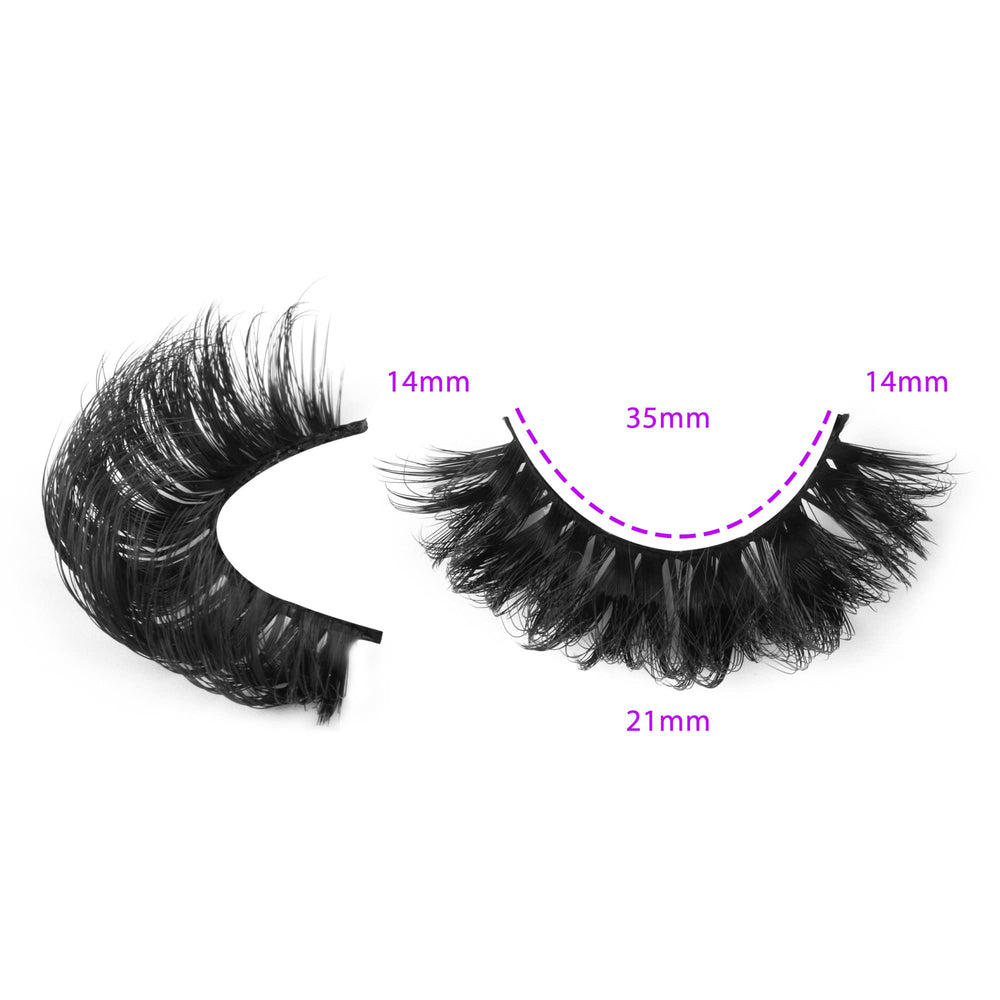 Cils Focipeysa style végane pour une allure naturelle.