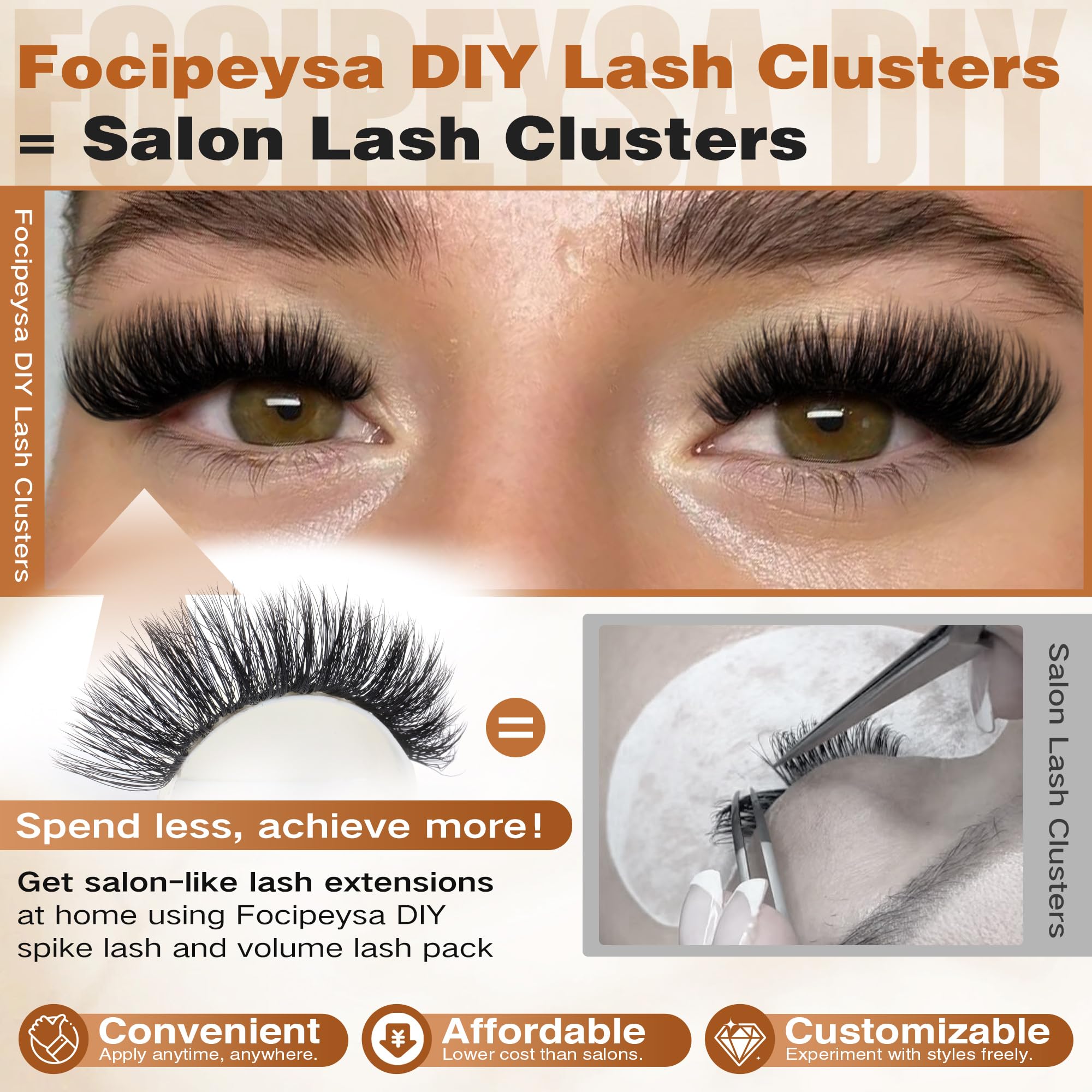 Focipeysa 100D : cils pour un regard plus dense