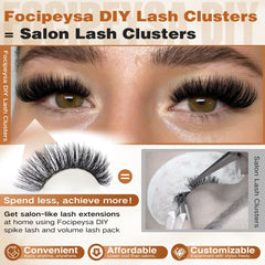 Focipeysa 100D : cils pour un regard plus dense